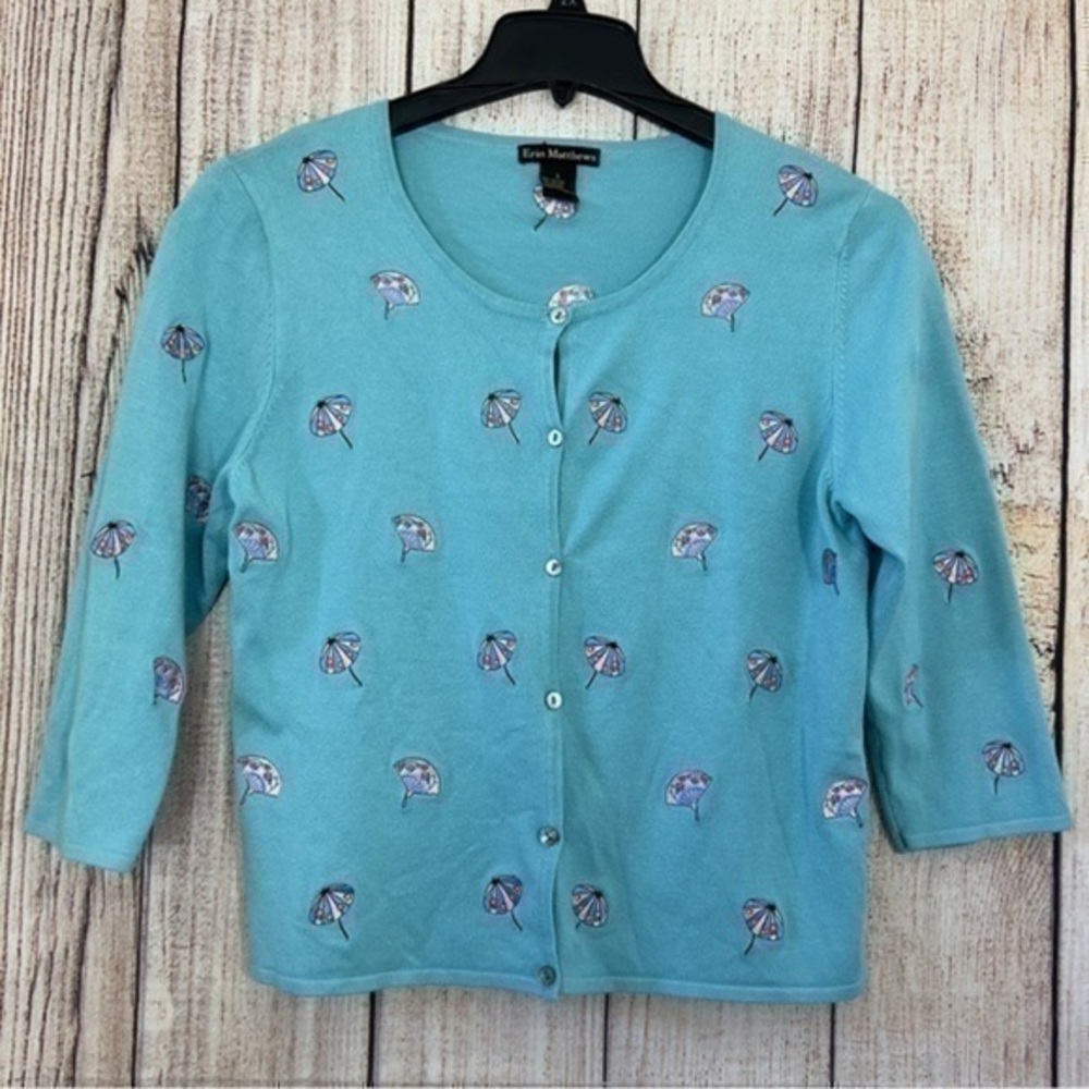 Erin Matthews embroidered Sweaters size large